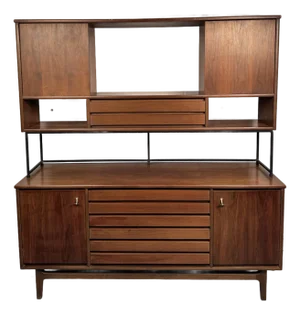 Mid-Century Modern Sideboard With Topper, Mfg. By Stanley Furniture