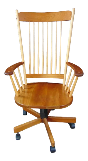 W a Mitchell Modern Design Cherry & Maple Office Chair