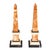 Pair of Italian Grand Tour Marble Obelisks For Sale - Image 10 of 10