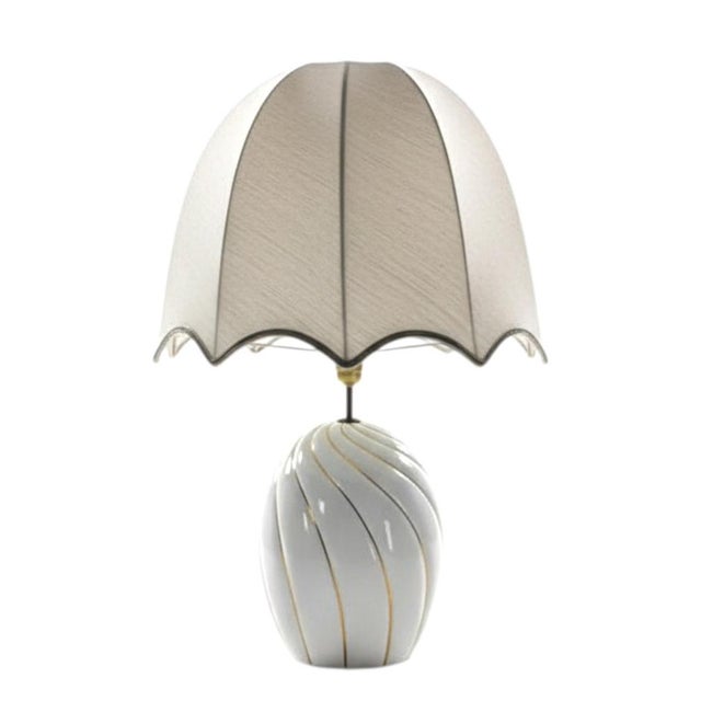 Italian Ceramic Table Lamp attributed to Tommaso Barbi, 1970s For Sale - Image 15 of 15