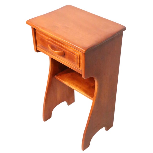 Cushman Maple Molly Stark Nightstand 2059 C 1940's For Sale - Image 10 of 13