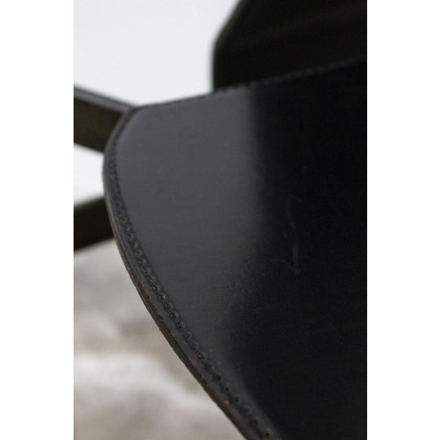 Black Irma Chairs by Achille Castiglioni for Zanotta, Italy, 1979, Set of 4 For Sale - Image 8 of 16