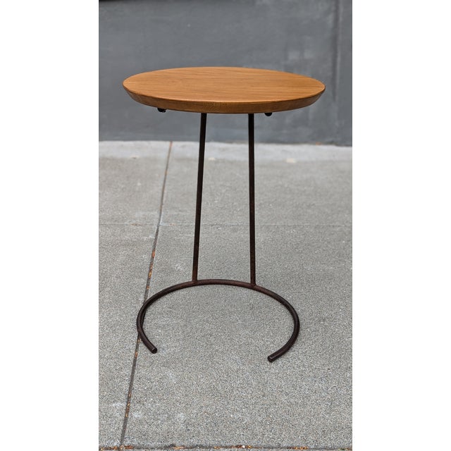 Jens Risom T.710 Walnut Side Tables For Sale In San Francisco - Image 6 of 7