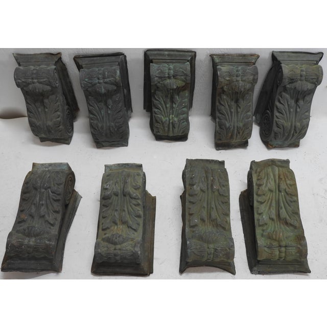 Early 19th Century French Copper Corbels For Sale - Image 4 of 9