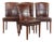Sheepskin Dining Chairs, Set of 4 For Sale