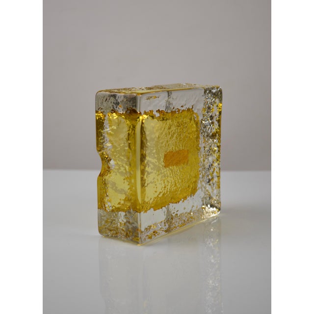 Mid-Century Modern Vintage Crystal Ashtray from Walther Kristallglas, Germany, 1970s For Sale - Image 3 of 13