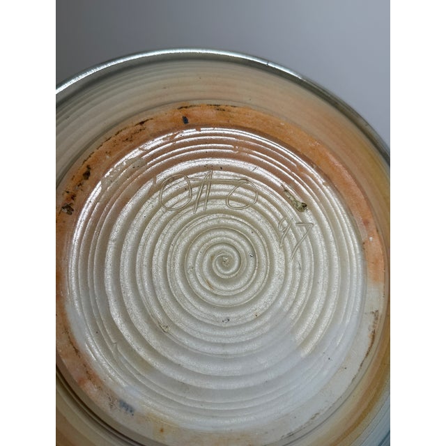Otto Heino Otto Heino Studio Pottery 12" Bowl / Plate For Sale - Image 4 of 4