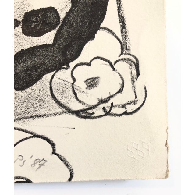 Matt PhillipsAriadne, Poem, Mixed Media Abstract Modernist Colorful Collage Lithograph Print, 1987 For Sale In Miami - Image 6 of 12