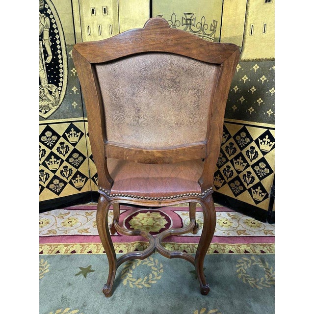 Wood Regency Chairs, Set of 6 For Sale - Image 7 of 10