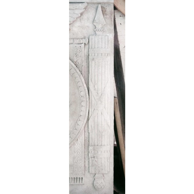 Traditional Mid 20th Century South America Limestone Frieze From Philadelphia Civic Center For Sale - Image 3 of 5
