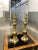 James Mont Japanese Bronze Spun Table Lamps - a Pair For Sale - Image 4 of 13