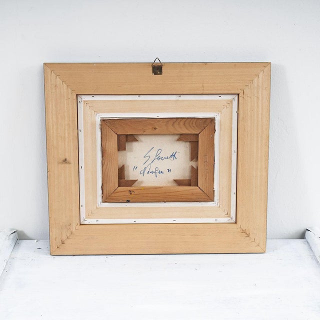 Giovanni Lovetti, Flowers, Oil on Canvas For Sale - Image 4 of 5