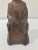 Cinnamon 19th Century Chinese Carved Wooden Ancestor Figure For Sale - Image 8 of 12