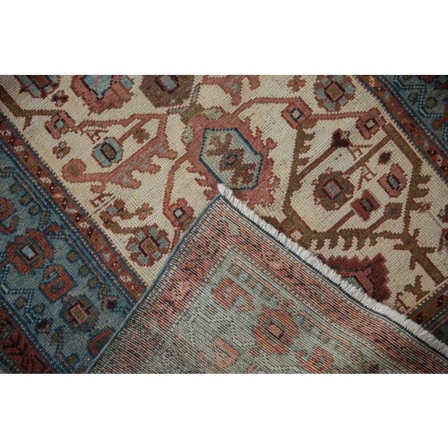 1940s Vintage Distressed Hamadan Rug Runner - 3'3" x 6'2" For Sale - Image 5 of 8