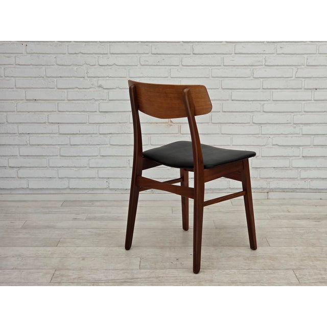 Vintage Danish Dining Chairs in Teak by Findahl Møbelfabrik, 1960s, Set of 4 For Sale - Image 10 of 18