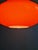 1970s Space Age Pendant Light in Orange Opaline Glass, 1970s For Sale - Image 5 of 12