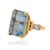 Late 20th Century Retro Period Aquamarine Ring, Size 5 For Sale - Image 4 of 4