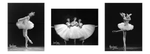 Ballerina Triptych Photographs by Maurice Seymour