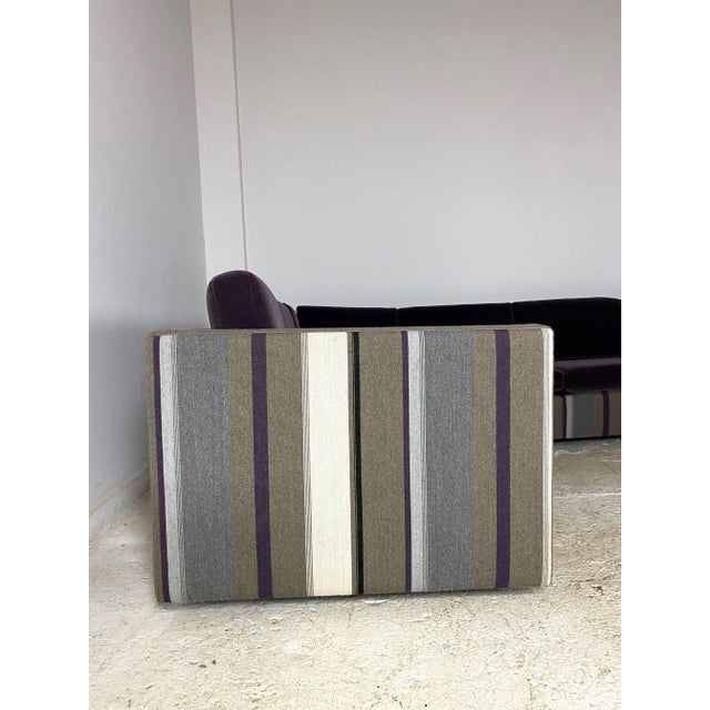 Modern Custom Sectional in the Style of Knoll Pfister Sofa For Sale - Image 3 of 9