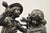 "Enjoue" After Auguste Moreau Victorian Bronze Boy and Girl Statue Sculpture For Sale - Image 12 of 12