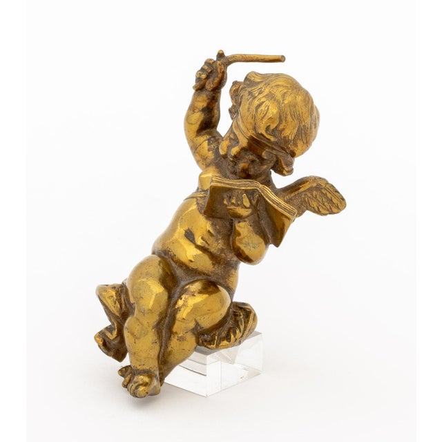 Rococo Style Gilt Bronze Architectural Mounts, 2 For Sale - Image 9 of 12