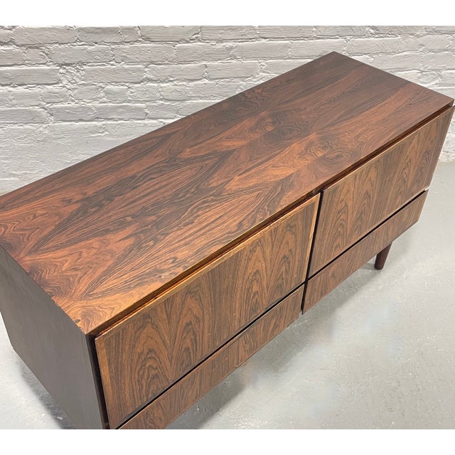 Mid Century Danish Rosewood Credenza | Sideboard Dresser by Omann Jun, Denmark, C. 1960s For Sale - Image 9 of 17