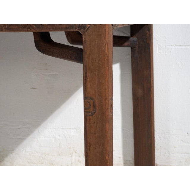 Antique Bench Table in Pine, 1900s For Sale - Image 6 of 12