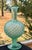 20th Century MCM Italian Empoli Green Knobbly Pedestal Vase With Uv Glow For Sale - Image 16 of 16