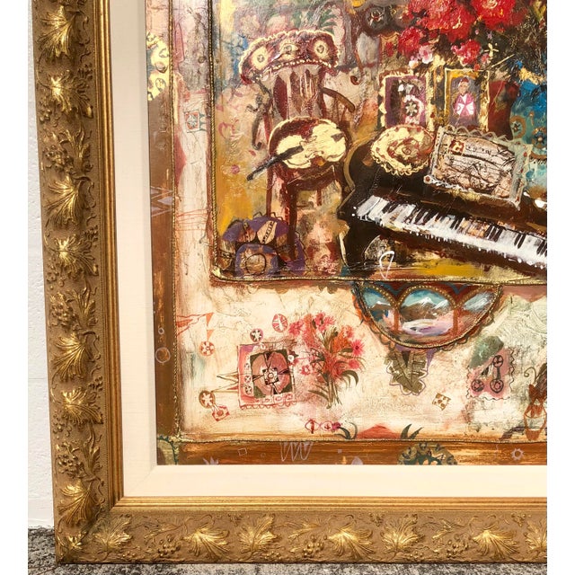 Kim Tkatch (Born1963-) Oil on Canvas Original Signed Painting Framed For Sale - Image 9 of 14