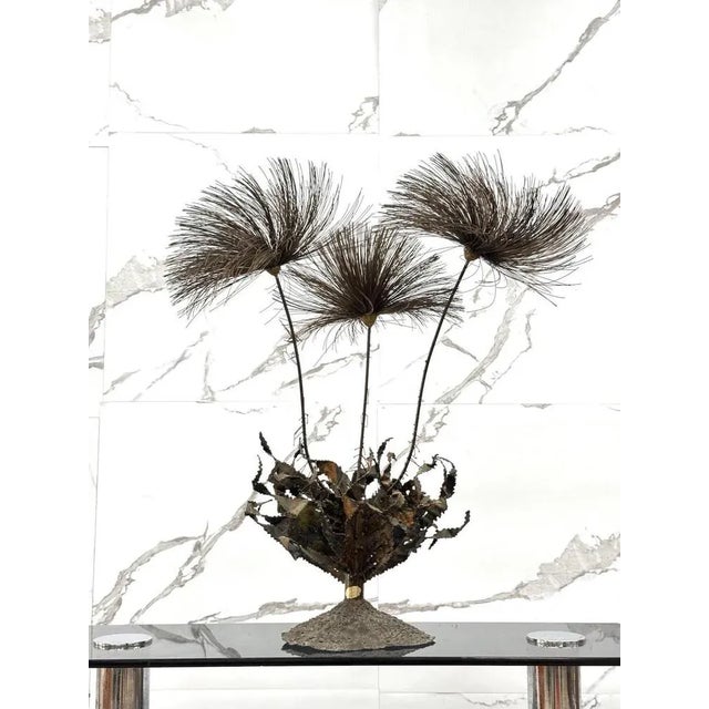 Brutalist Vintage Brutalist Sculpture in Metal, 1960 For Sale - Image 3 of 10