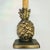 Mid 20th Century Mid 20th Century Brass Pineapple Bookends Set of 2 For Sale - Image 5 of 18