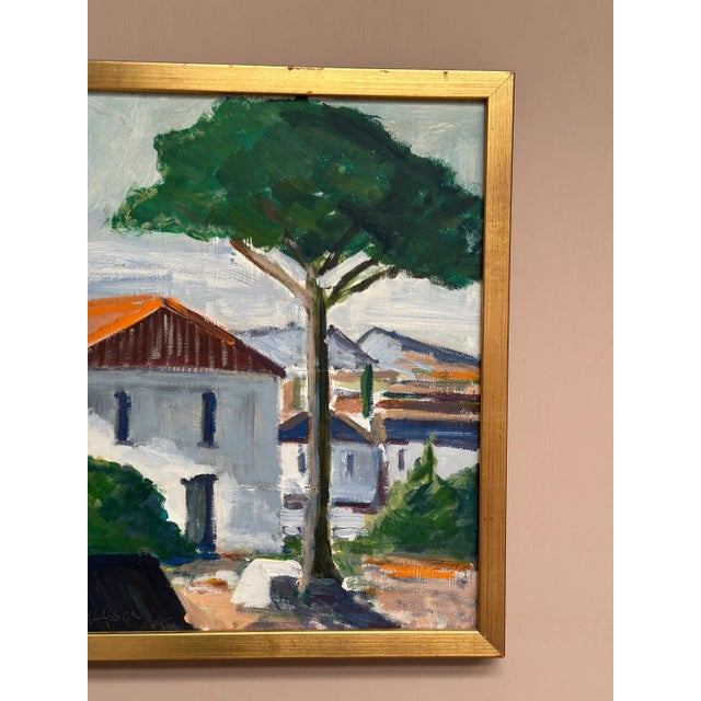 L. Niklasson, Tree by the House, 1975, Oil on Panel, Framed For Sale - Image 7 of 18