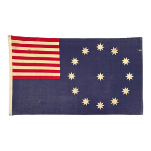 Vintage Cotton American Easton Flag