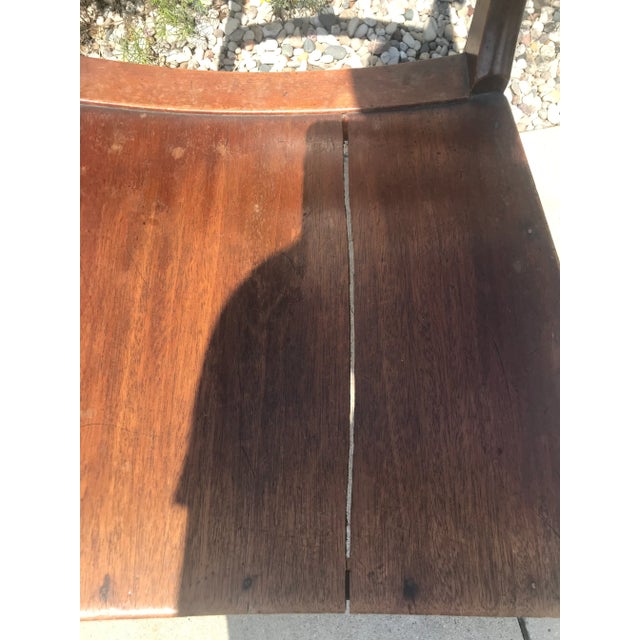 Antique William IV Carved Mahogany Scrolled Open Arm Turned Chairs - a Pair For Sale - Image 11 of 13