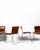 Vintage Italian Chrome and Leather Chairs, 1970s, Set of 4 For Sale - Image 10 of 10