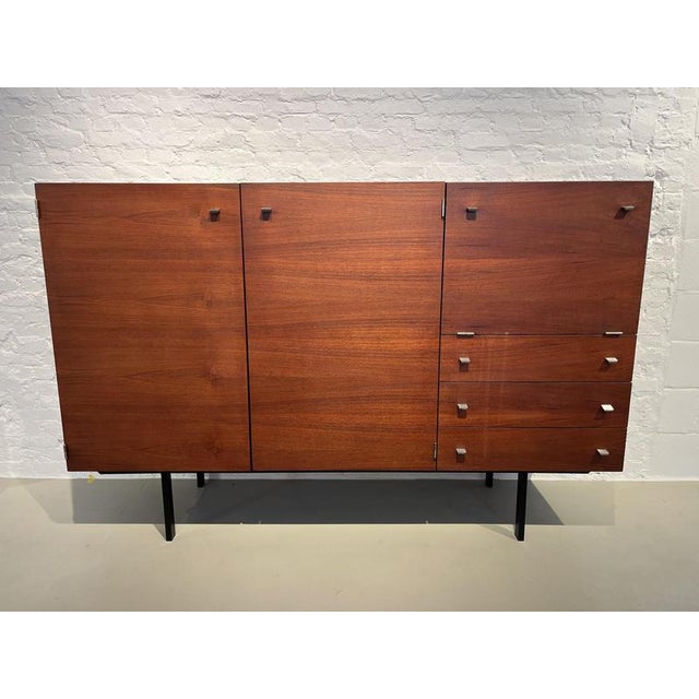 Teak Highboard by Pierre Guariche for Meurop, 1961 For Sale - Image 13 of 16