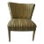 Side Chair Upholstered in Silk For Sale
