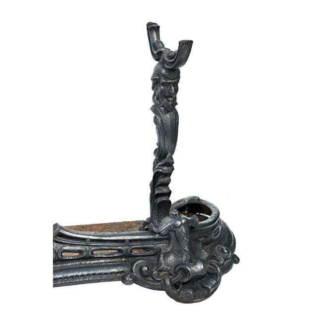 Antique Georgian Fire Fender in Cast Iron For Sale - Image 7 of 9