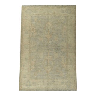 Oushak Rug 3'3" x 5' #21362 For Sale