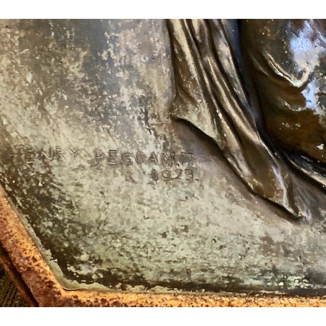 "Spirit Rising," Large Bronze Sculptural Relief Panel. For Sale In Philadelphia - Image 6 of 6