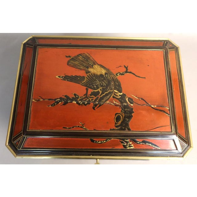 Wood Lacquered Cigar Humidor from Maison Giroux For Sale - Image 7 of 14