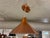 Contemporary Copper Pendant With Copper Canopy For Sale - Image 3 of 12