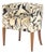 Modern Silk Upholstered Club Chair For Sale