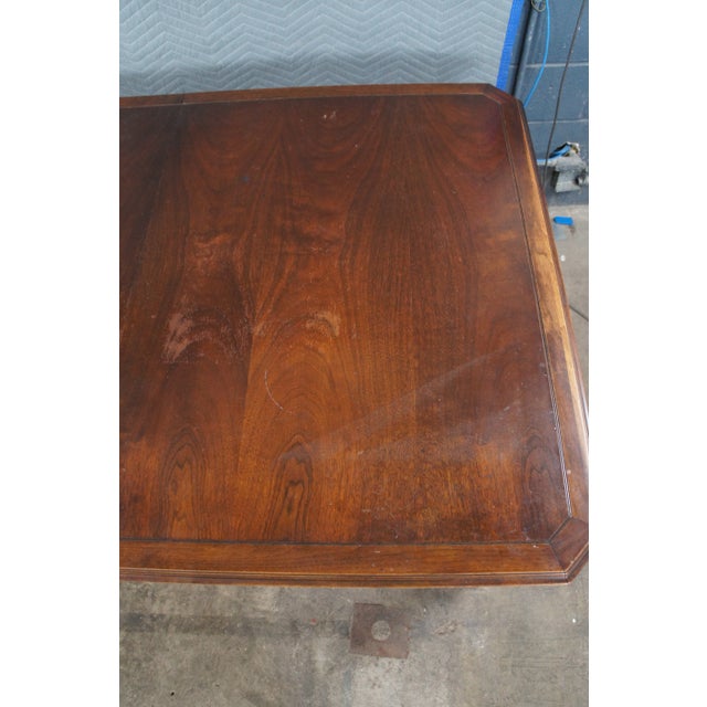 Wood Antique Orinoco Jacobean Spanish Revival Oak Pierced Scroll Dining Table 72" For Sale - Image 7 of 15