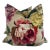 Prestigious Textiles "Grand Palais Fountainbleau Velvet" in Ruby 22" Pillows-A Pair For Sale