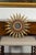 Mid-Century Modern French Giltwood Sunburst Mirror with Wavy Sunrays from the Mid-20th Century For Sale - Image 3 of 11