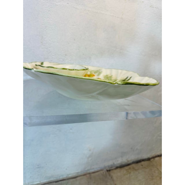 Hand Painted Serving Platter For Sale In Charleston - Image 6 of 8