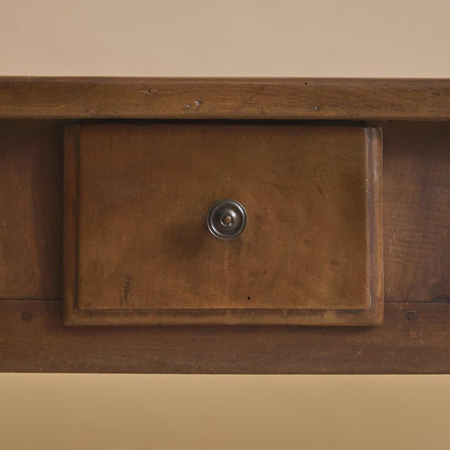 19th Century French Walnut Dining Table For Sale - Image 12 of 13