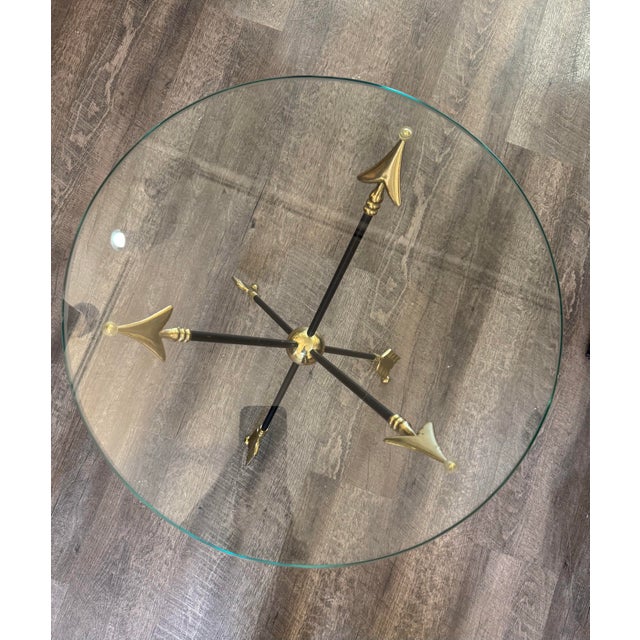 1950s 1950s Maison Jansen Arrow Directoire Side Table For Sale - Image 5 of 8