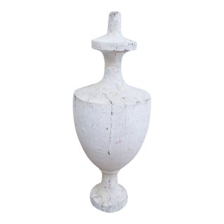19th Century Architectural Wooden Finial For Sale